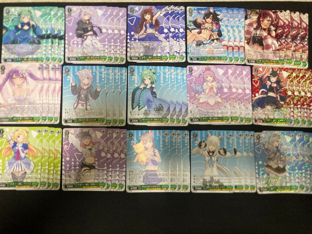 ホロライブ　8電源デッキ　RR & R 4コン