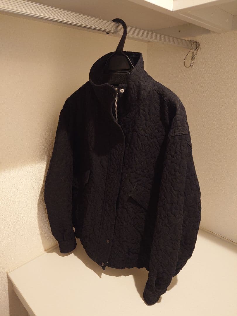 Jeanne jacquard blouson　zipブルゾン