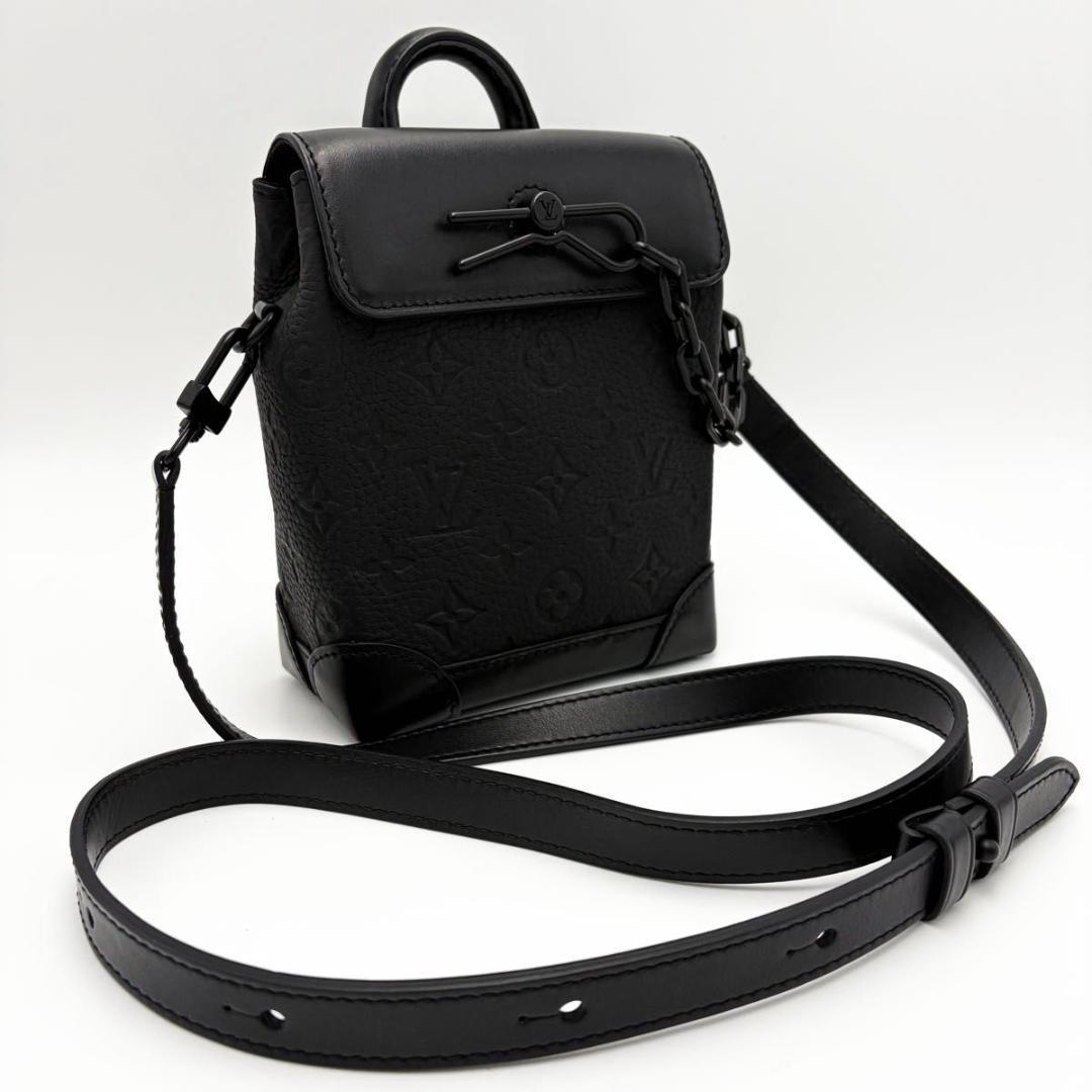 ルイヴィトン モノグラム パターン ナノ スチーマー 肩掛け 斜め掛け IC内臓