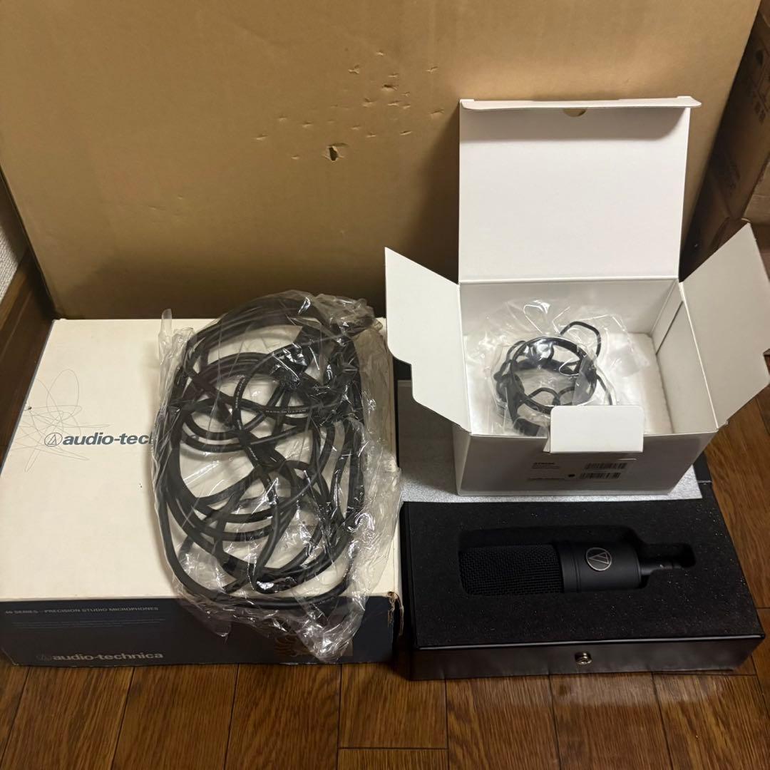 audio-technica コンデンサーマイク