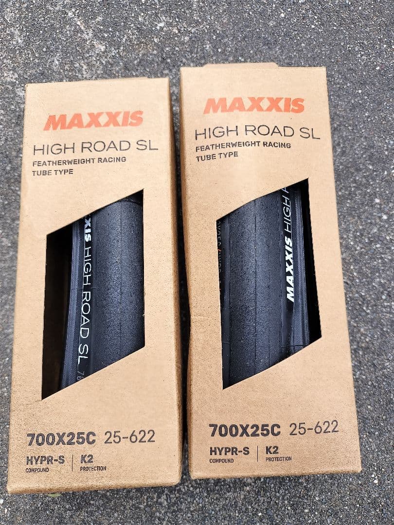 MAXXIS HIGH ROAD SL 700X25Cクリンチャー新型　マキシス
