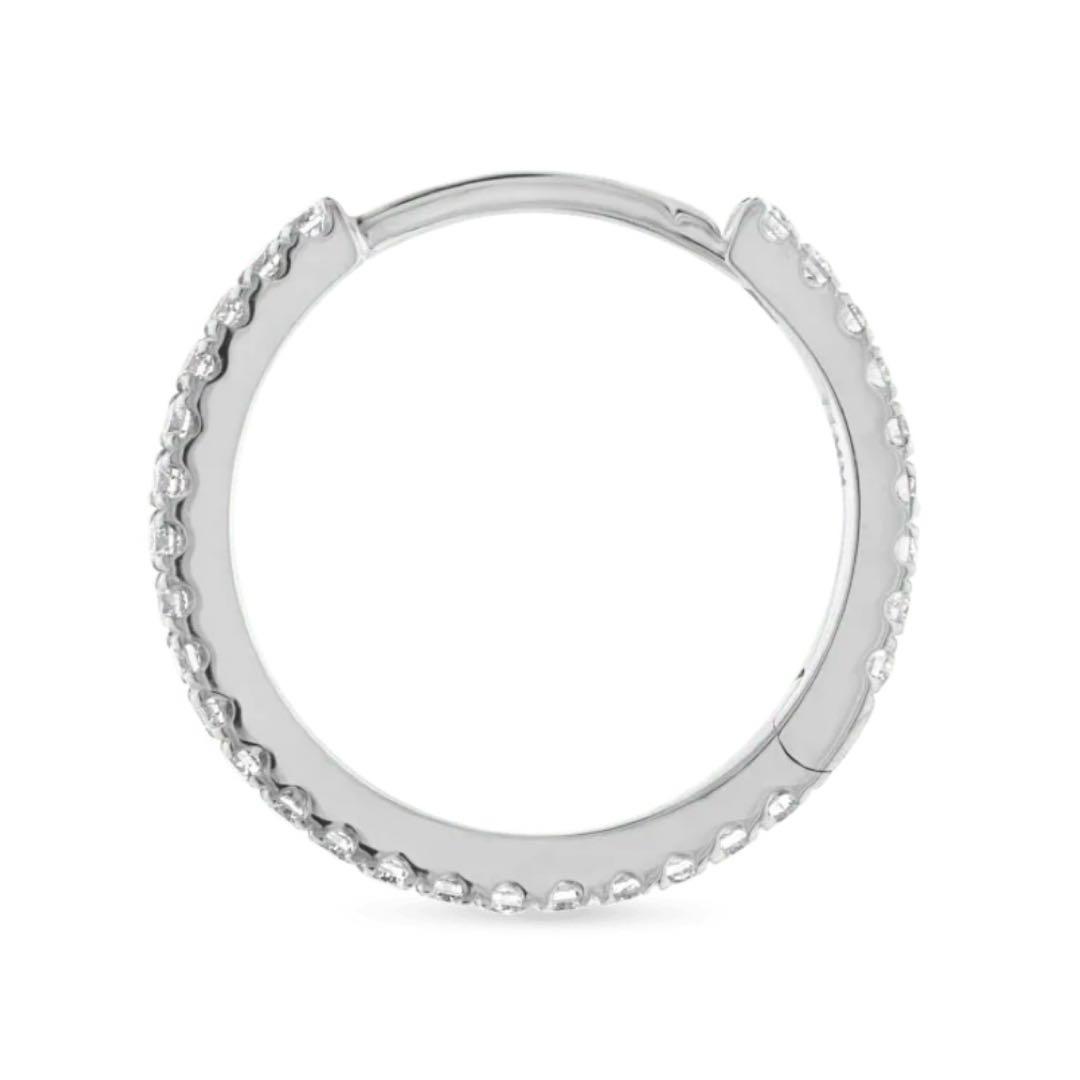 18K マリアタッシュ MARIA TASH ダイヤモンドクリッカーピアス