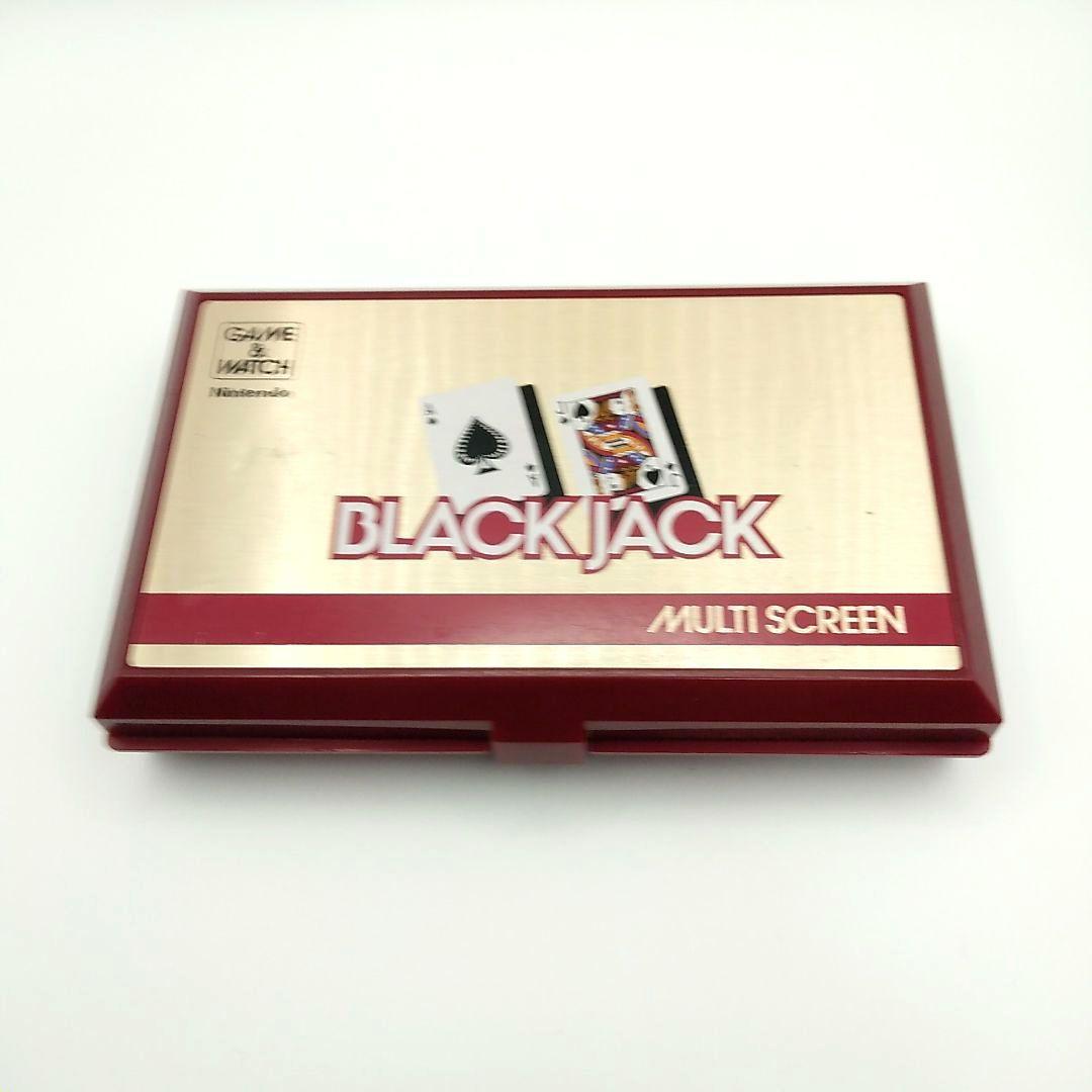 【動作品】任天堂 ゲーム&ウォッチ ブラックジャック GAME&WATCH