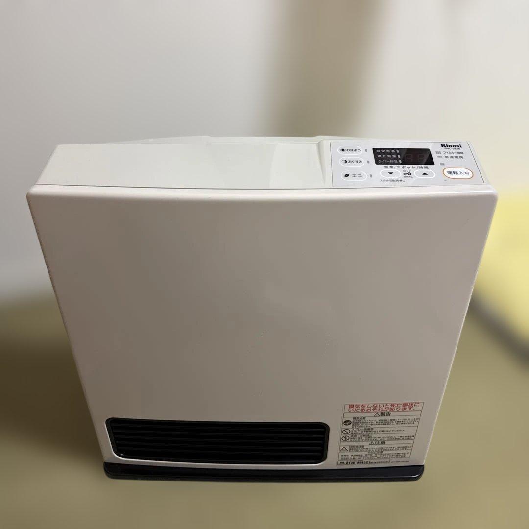 Kinnai ガスファンヒーター2016年製リンナイSRC-364E LPガス