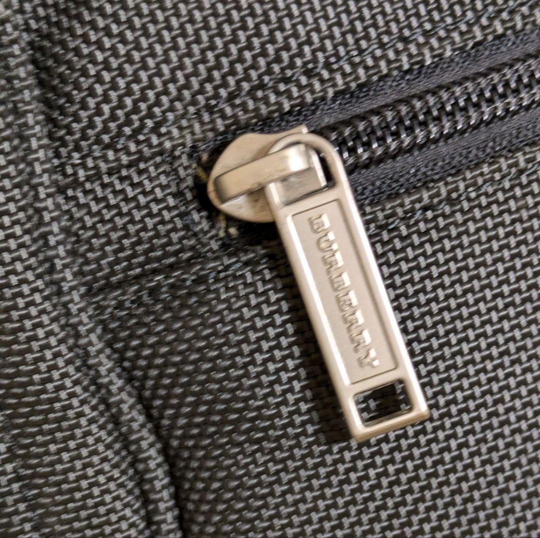 【レア】BURBERRY バーバリー ブリーフケース ダークグレー ホースロゴ