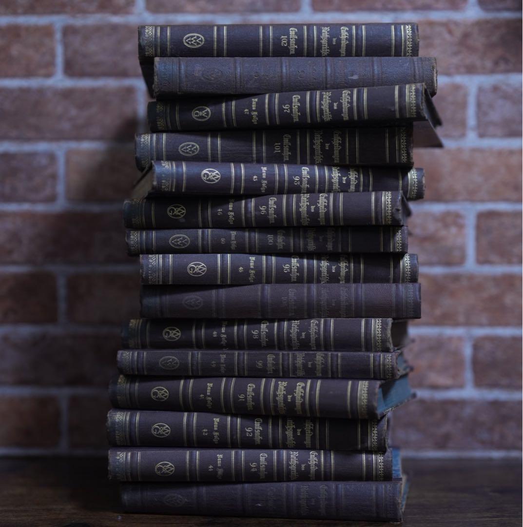 Vintage Book 【15set】洋書　古書　インテリア　アンティーク