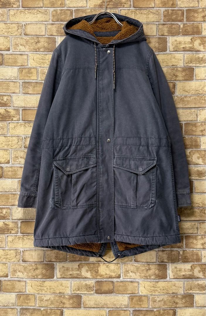 パタゴニア　裏ボア　マウンテンジャケット　コート　フィッシュテイル　古着女子　M