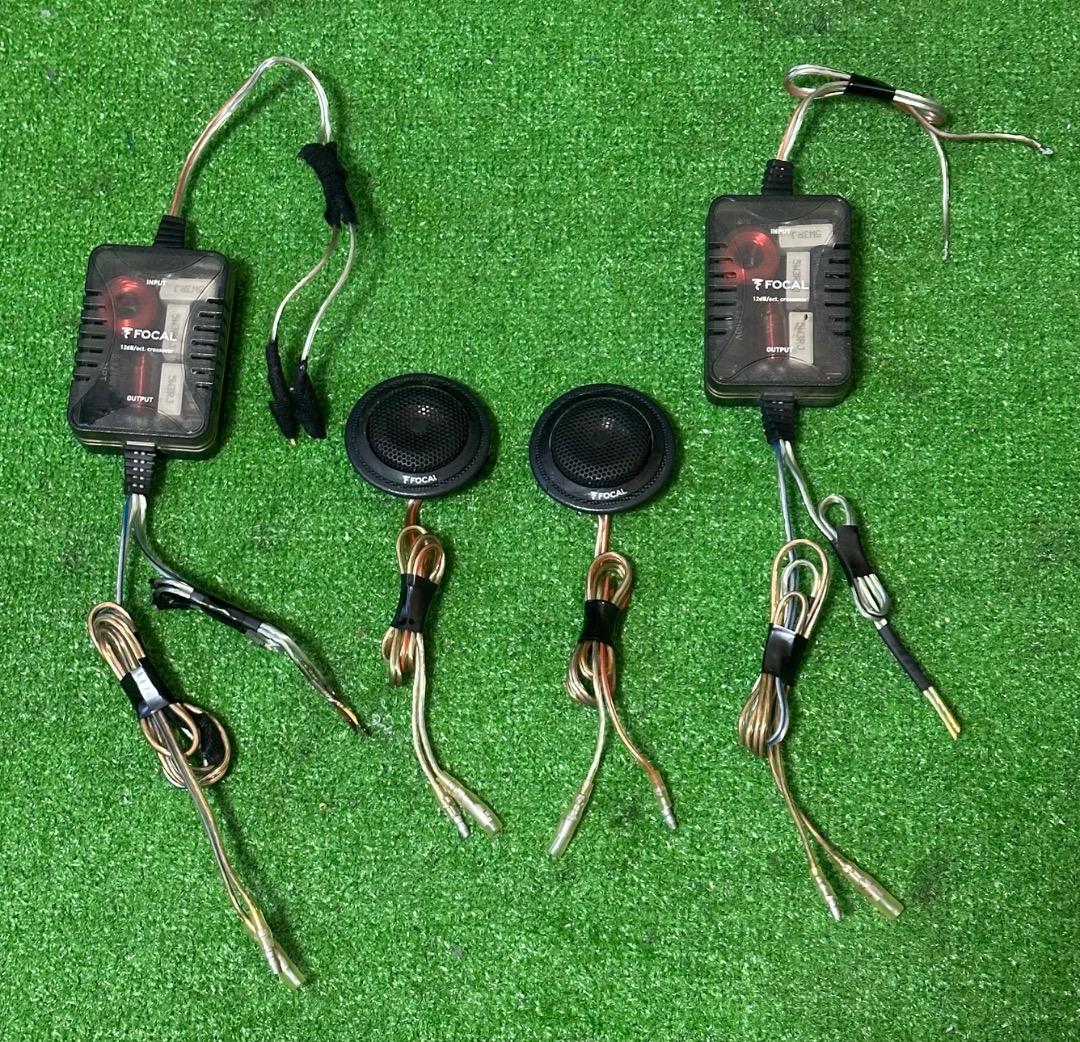 FOCAL PS130F カースピーカー/ツイーターネットワークセット。