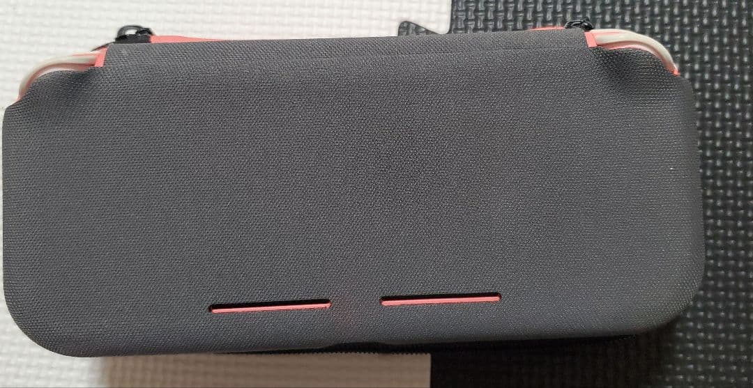 スイッチライト本体コーラルピンク+ケース+フリップカバー付き