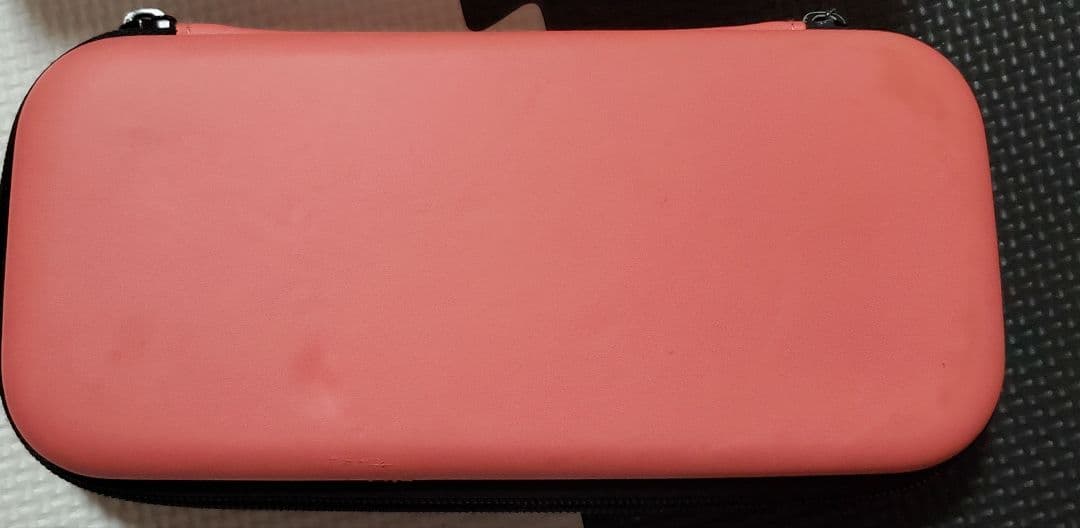 スイッチライト本体コーラルピンク+ケース+フリップカバー付き