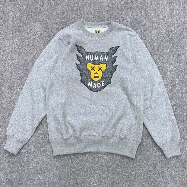 HUMAN MADE × kaws グレー スウェット XL