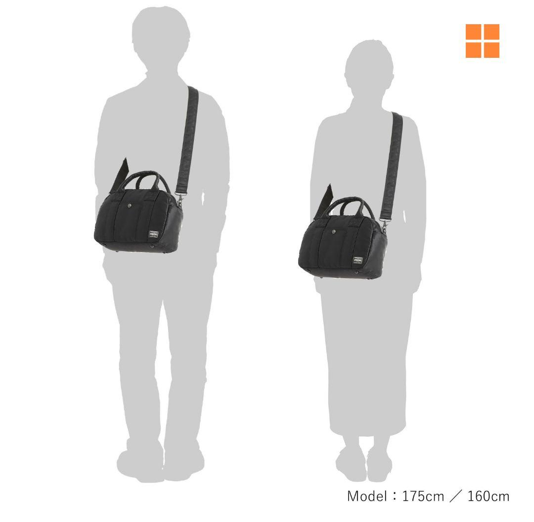 【美品】PORTERポーター TANKER ボストンバッグ アイアンブルー