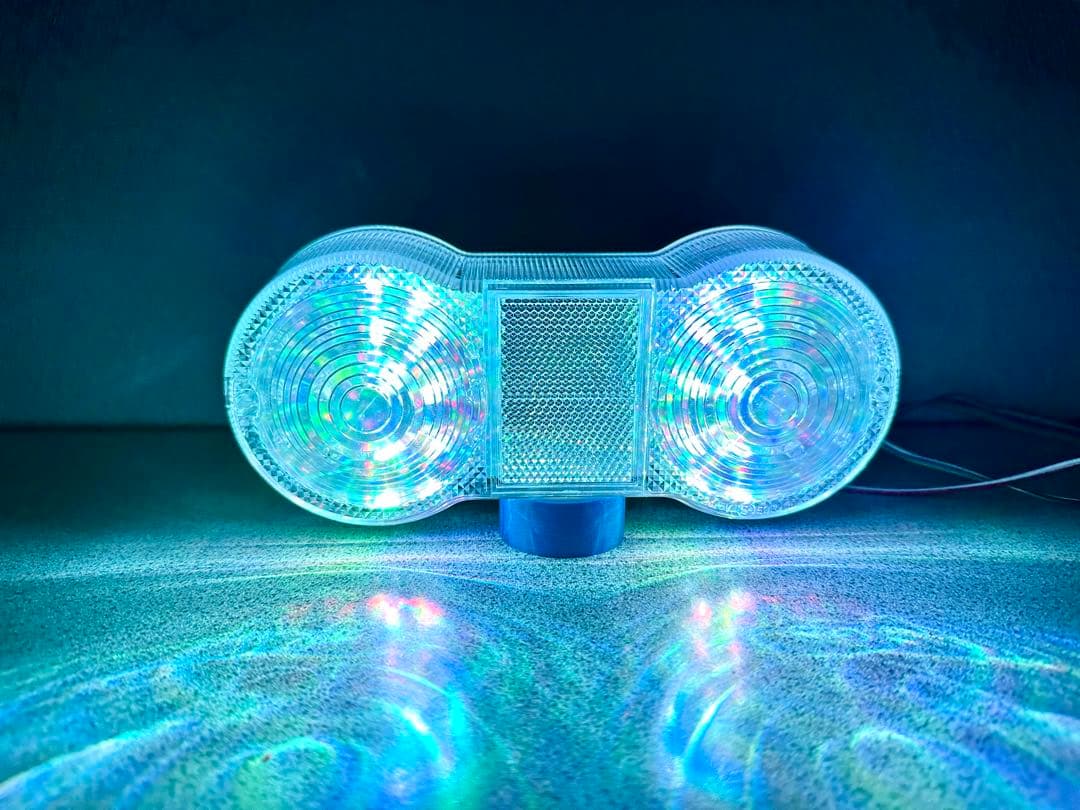 GT380 サンパチ 2灯式 RGB 流星 テール ランプ ライト レインボー