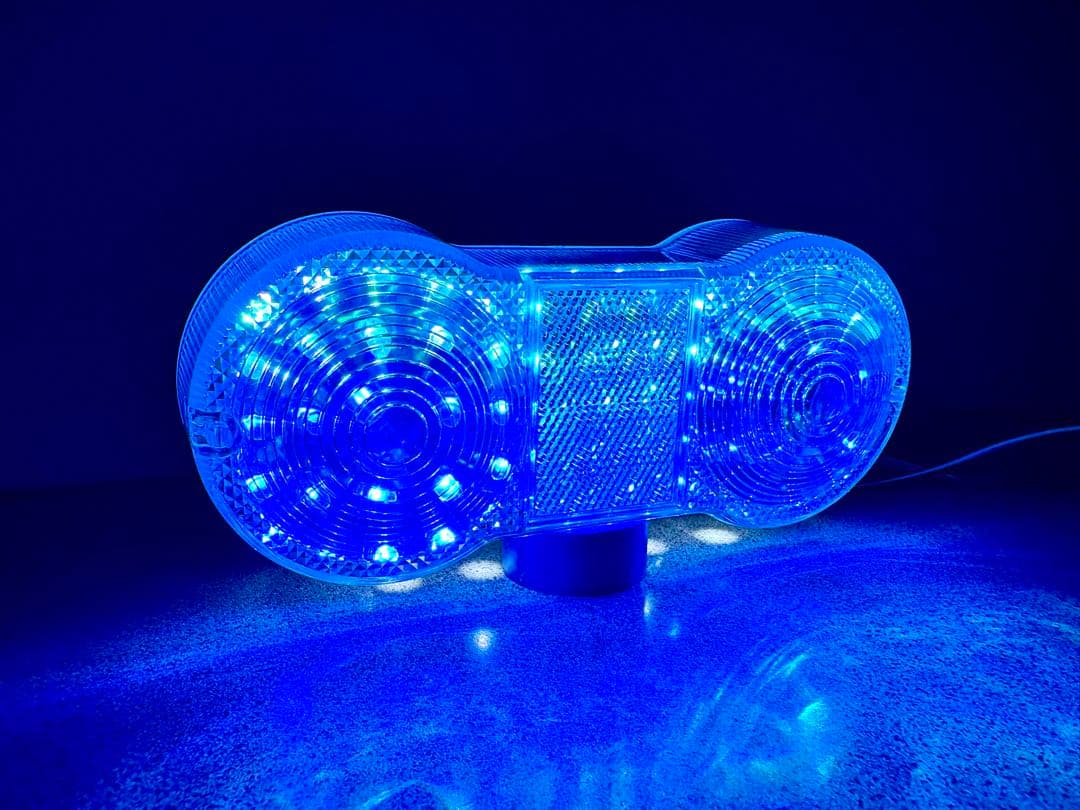 GT380 サンパチ 2灯式 RGB 流星 テール ランプ ライト レインボー