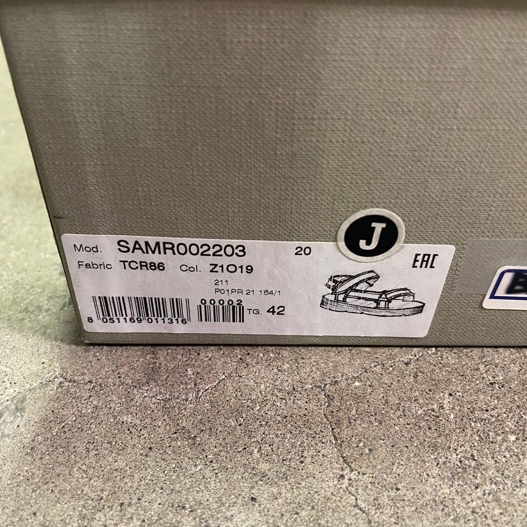 MARNI SAMR002203 マルニ ベルクロ スポーツサンダル 26.5㎝