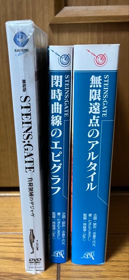 シュタインズゲート負荷領域のデジャヴDVD&ラノベ