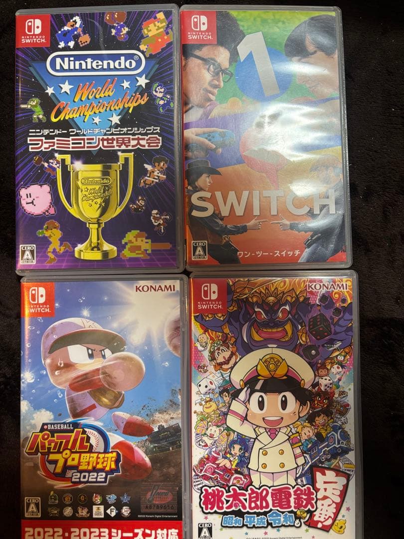 1-2-Switch 桃太郎電鉄 パワプロ ファミコン世界大会 ジョイコン2個