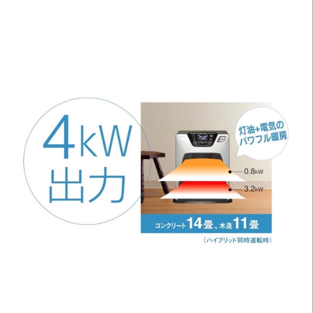 トヨトミ ハイブリッド 石油ファンヒーター 2019年製 LC-SHB40I