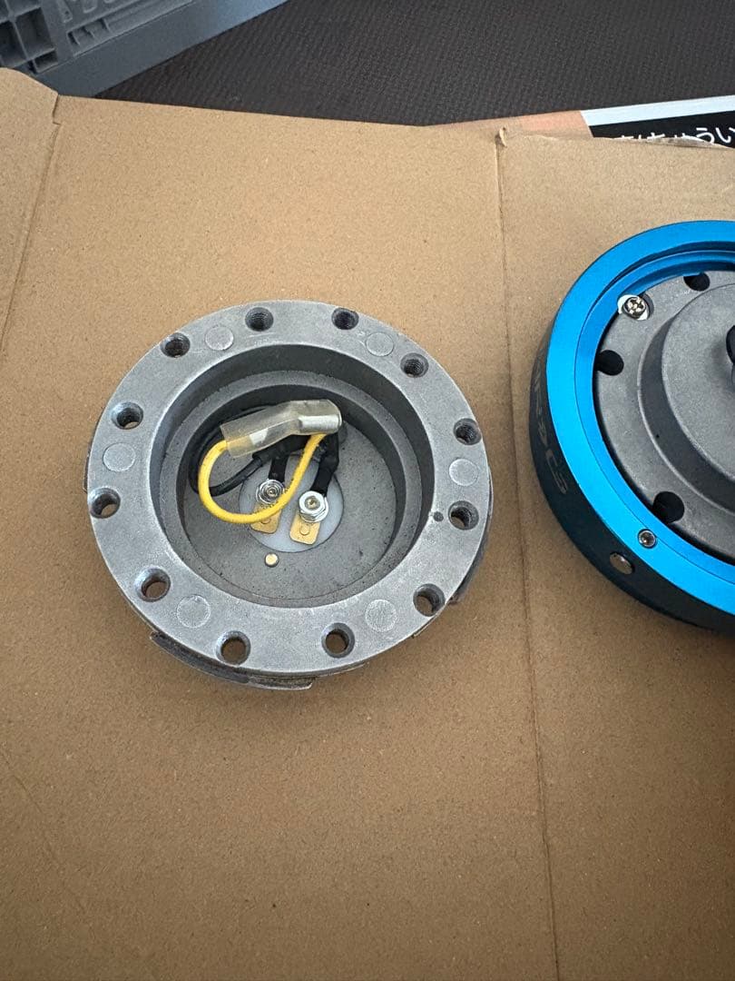 NRG ショートタイプ　クイックリリース　青 ブルー