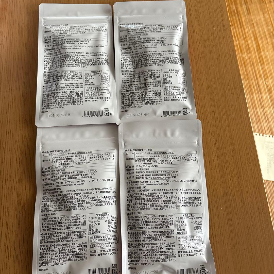 保阪流極　すらり生活 ブラックジンジャー