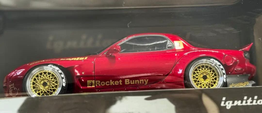 Rocket Bunny RX-7 (FD3S) Red ロケットバニー