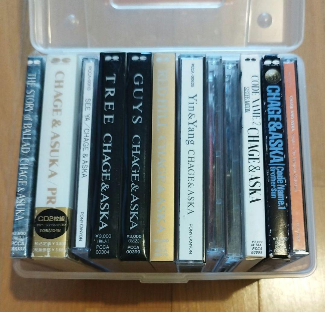 CHAGE ＆ ASKA　19枚　ASKA　8枚　CD