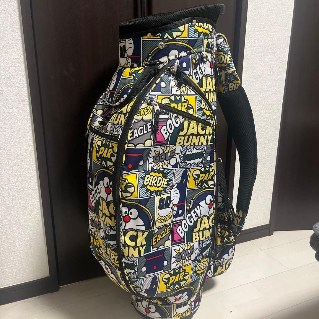 【最安値】JACK BUNNY キャディバッグ ドラえもん　ゴルフ