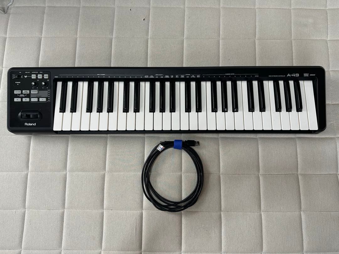 A-49 MIDIキーボード 49キー USB接続