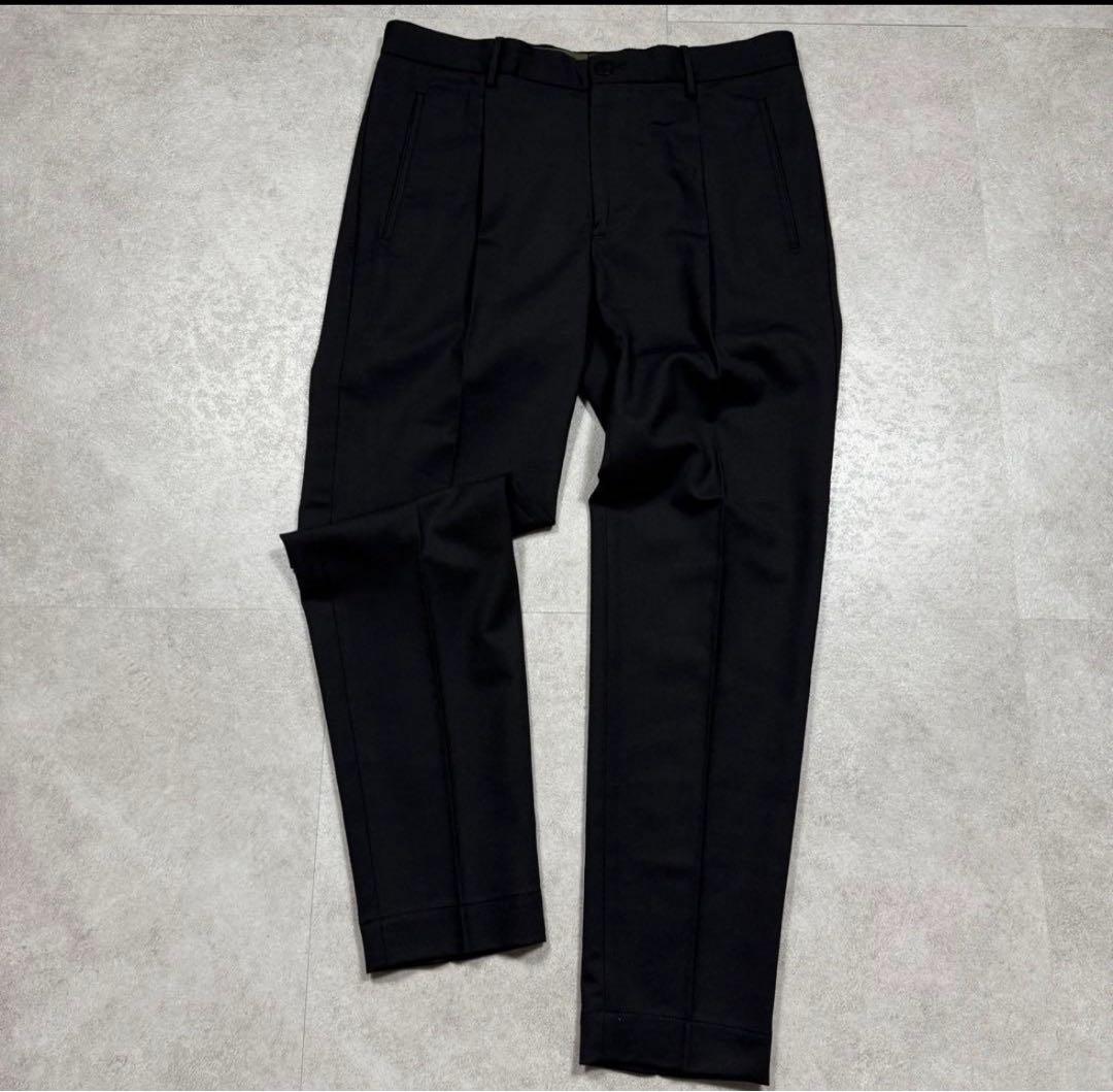 incotex インコテックス秋冬ウール 黒 48 pt torino ブラック