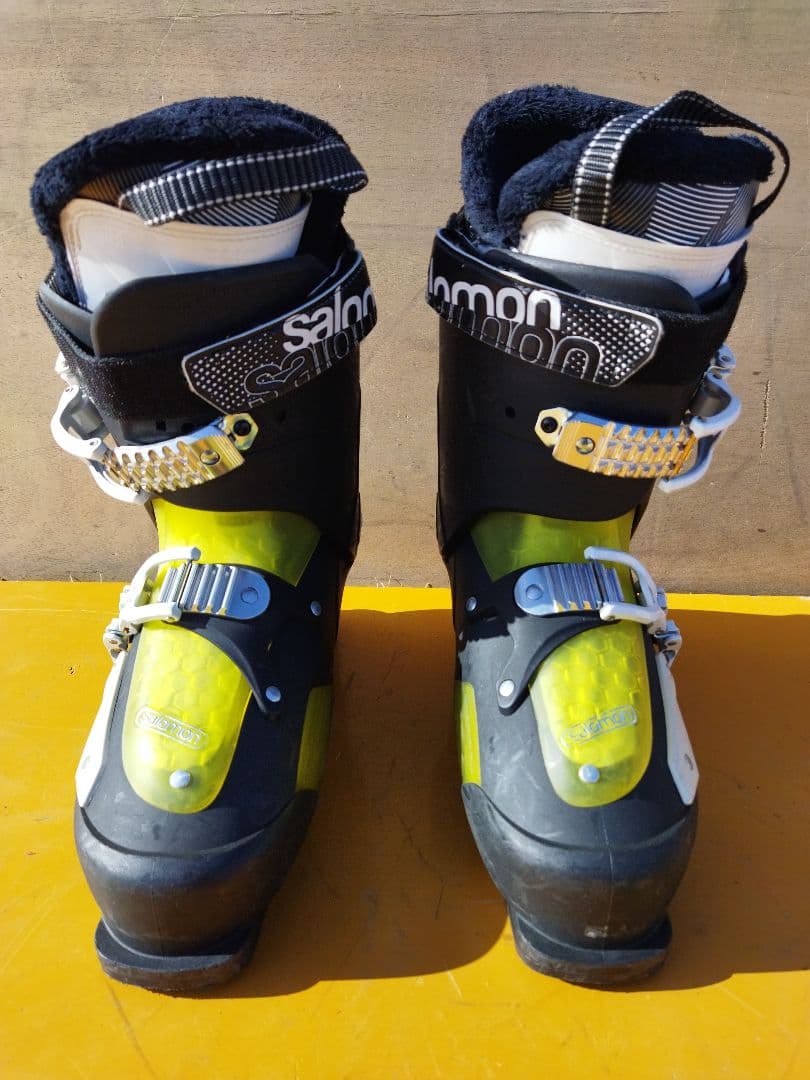 サロモン　スキーブーツ 28cm　男性用 ブラック/イエロー