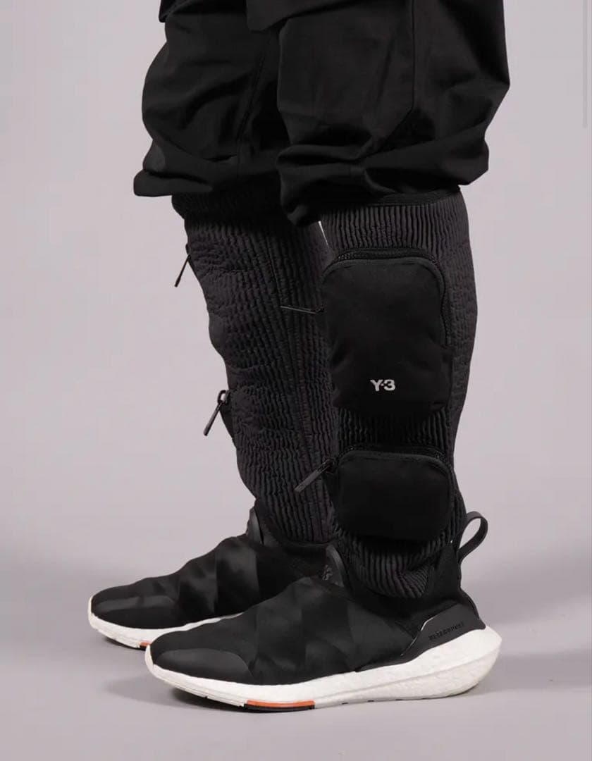 【ほぼ新品】Y-3 ブラック レッグウォーマー