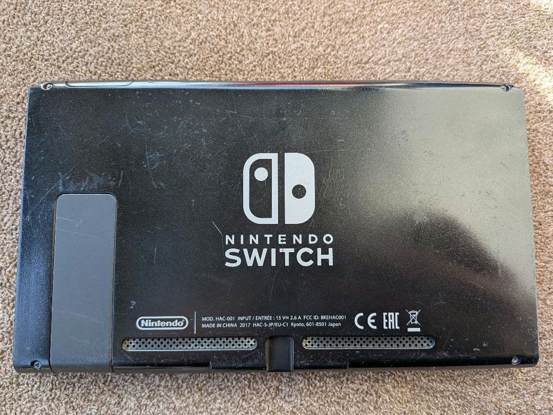 Nintendo Switch 本体 電池新品　動作品　スイッチ本体のみ