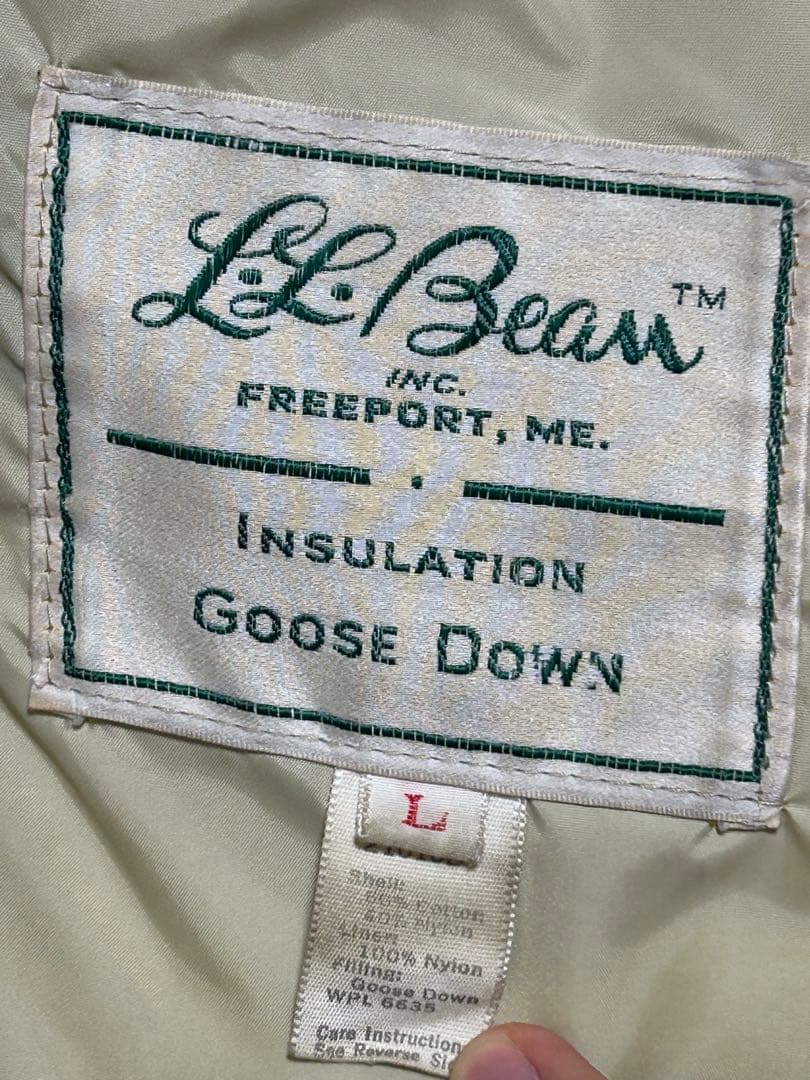 60s 70s L.L.Bean グーススダウン エルエルビーン