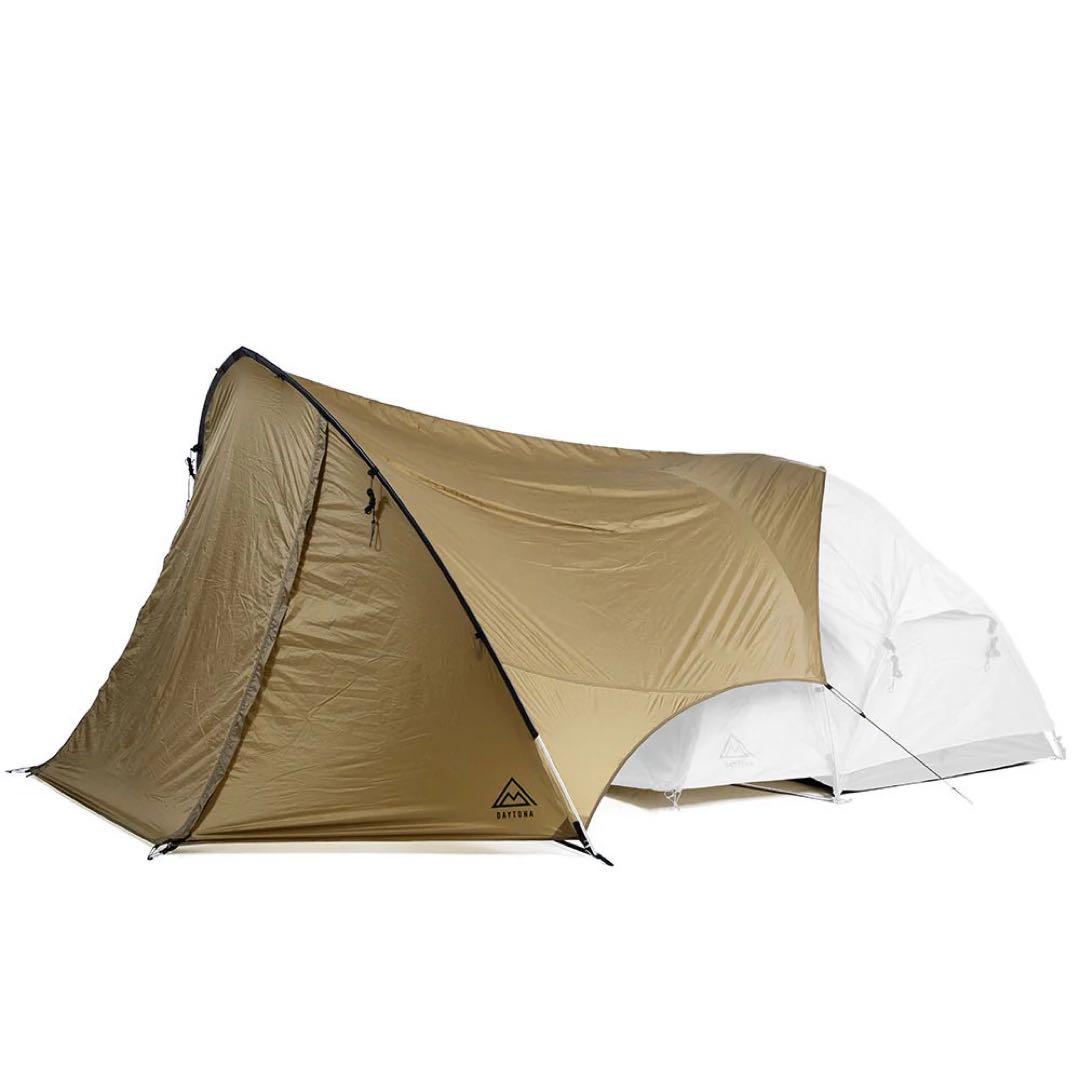 デイトナ マエヒロシェルター フォレストカーキ　タープ シェルター おまけあり