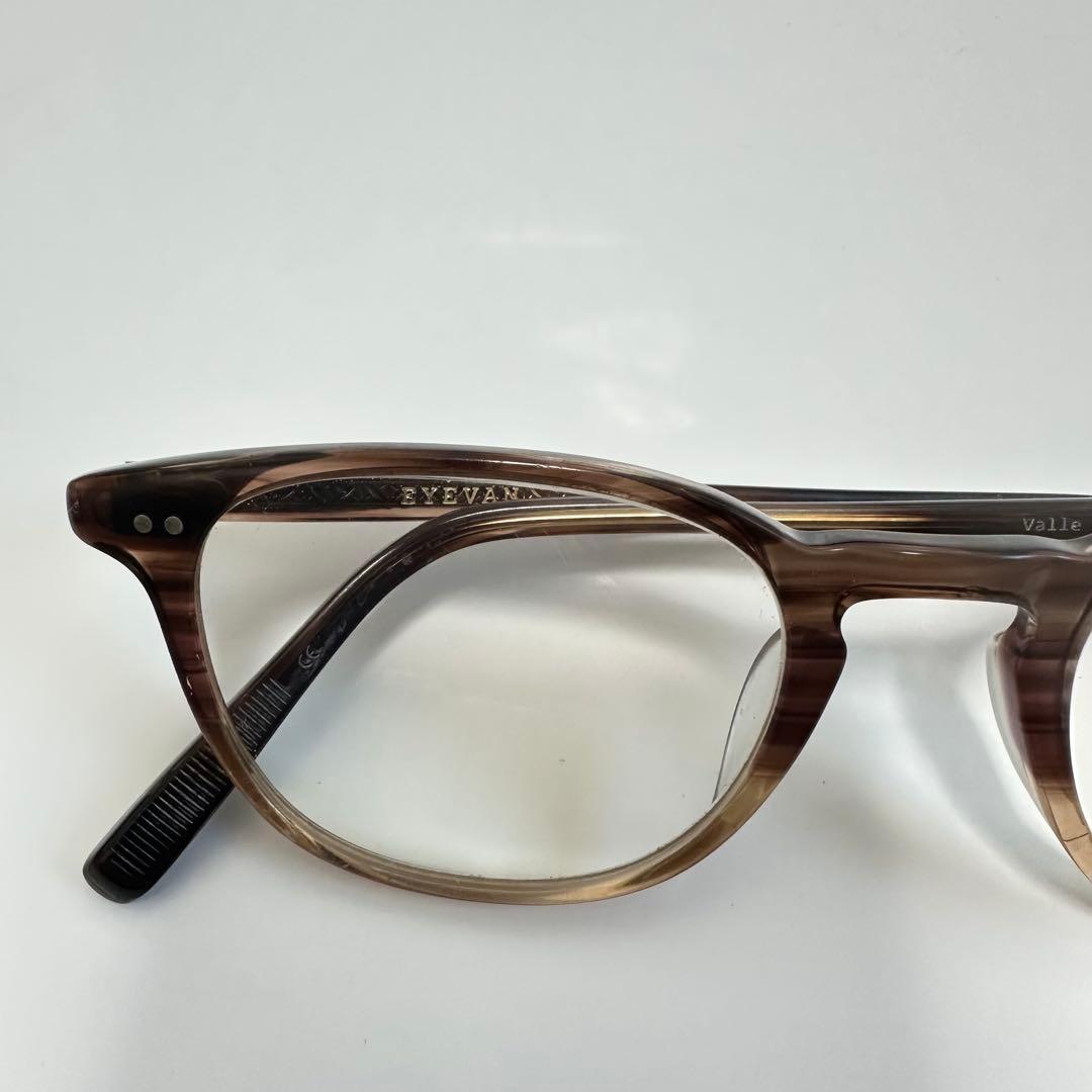 EYEVAN valle メガネ　CSS 48□21-145 度入　124C