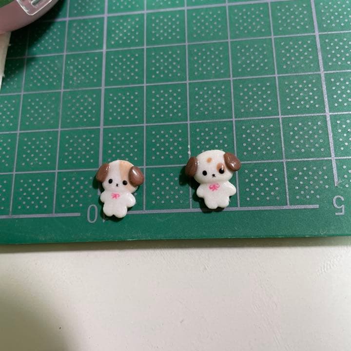 3dネイルパーツ 犬 ネイルパーツ いぬ どうぶつ デコパーツ