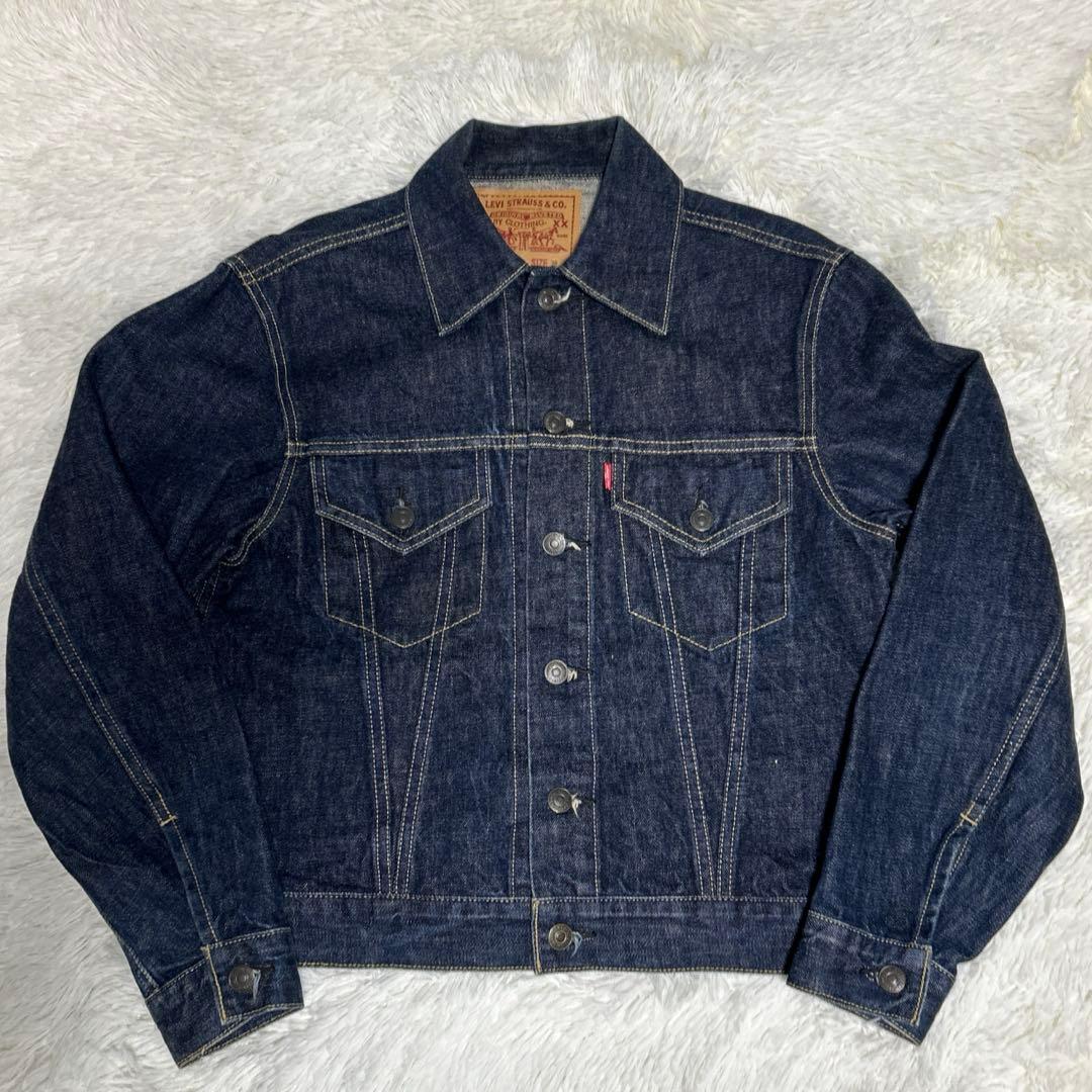 LEVI'S 557 香港製　90s 3rd デニムジャケット　38 濃紺