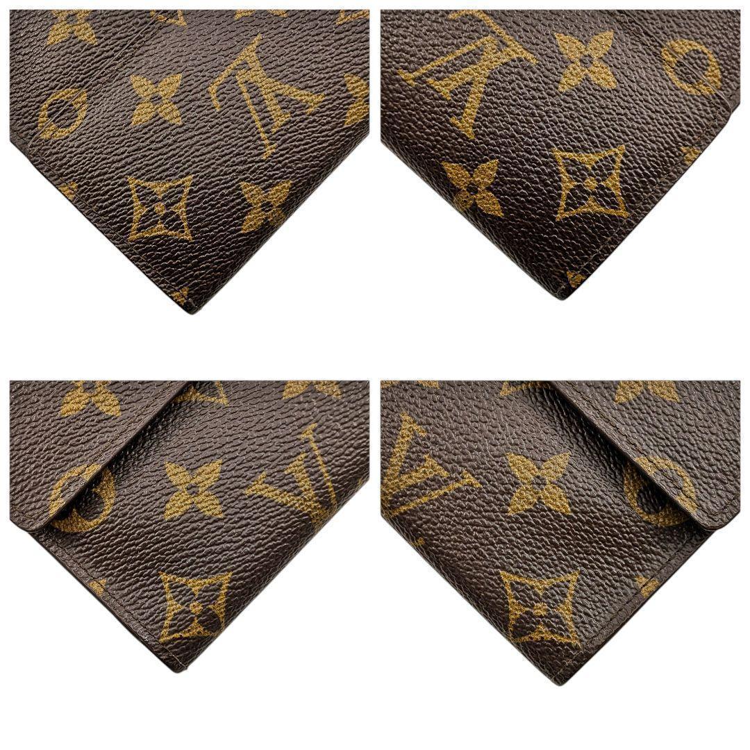 外観美 ルイヴィトン モノグラム ポルトトレゾール インターナショナル 960