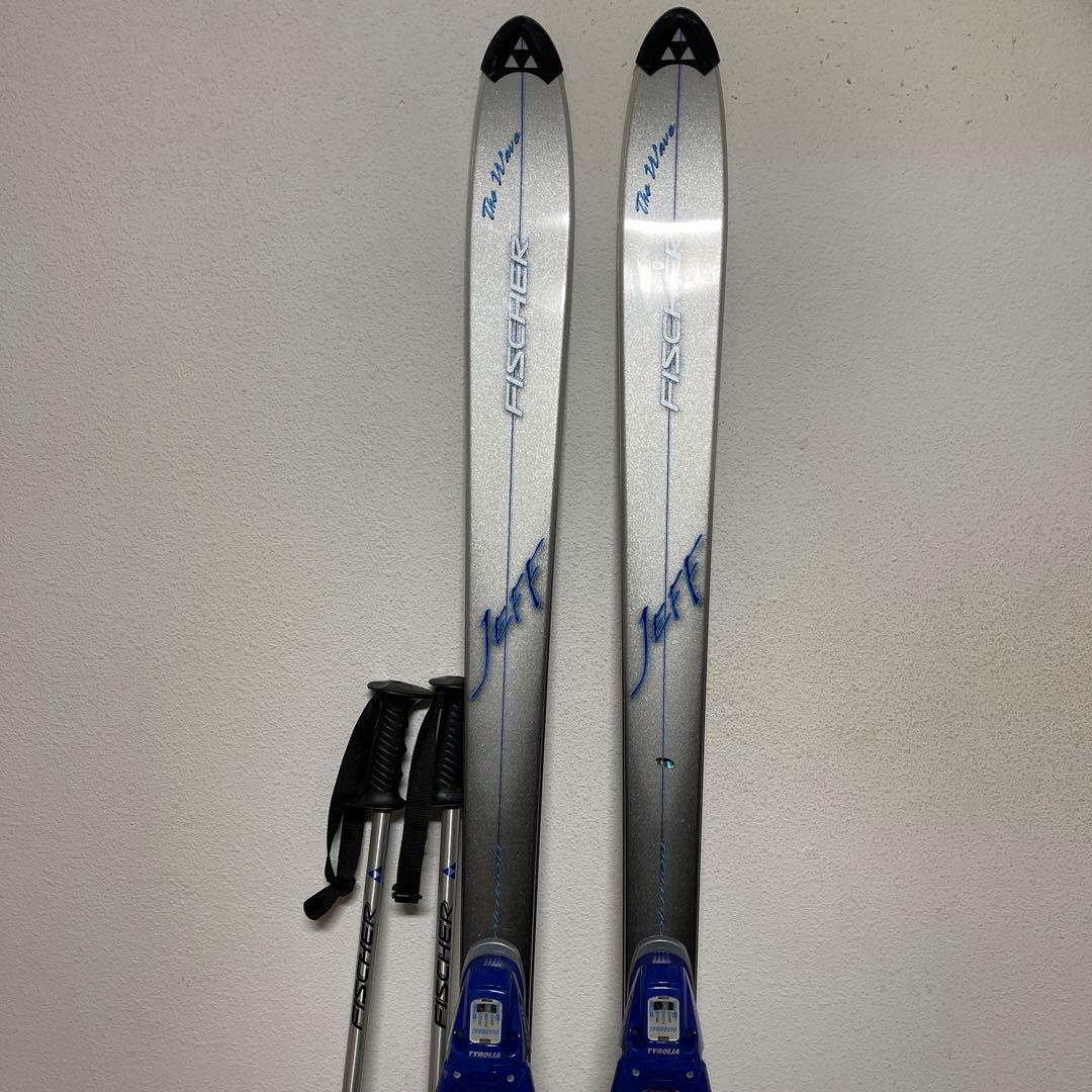 FISCHER TYROLIA 180cm ほぼ新品✨　ストック　バックセット