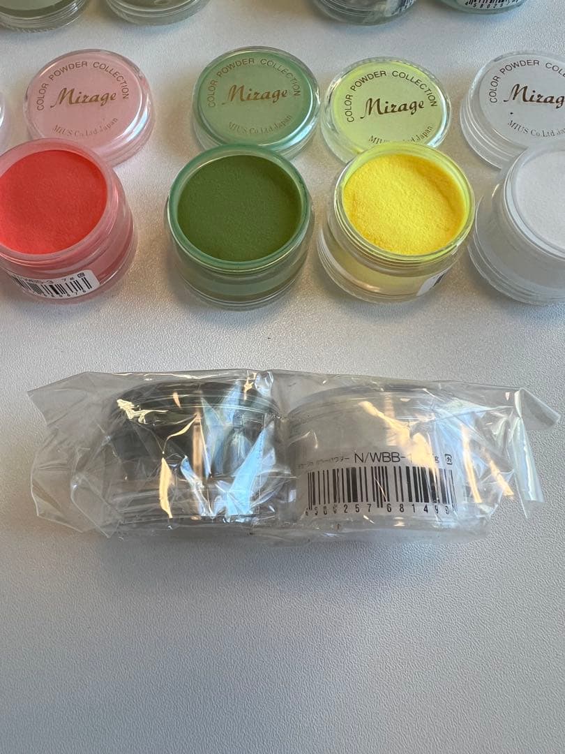 ミラージュ　⭐︎アクリルカラーパウダー　⭐︎クリアパウダー
