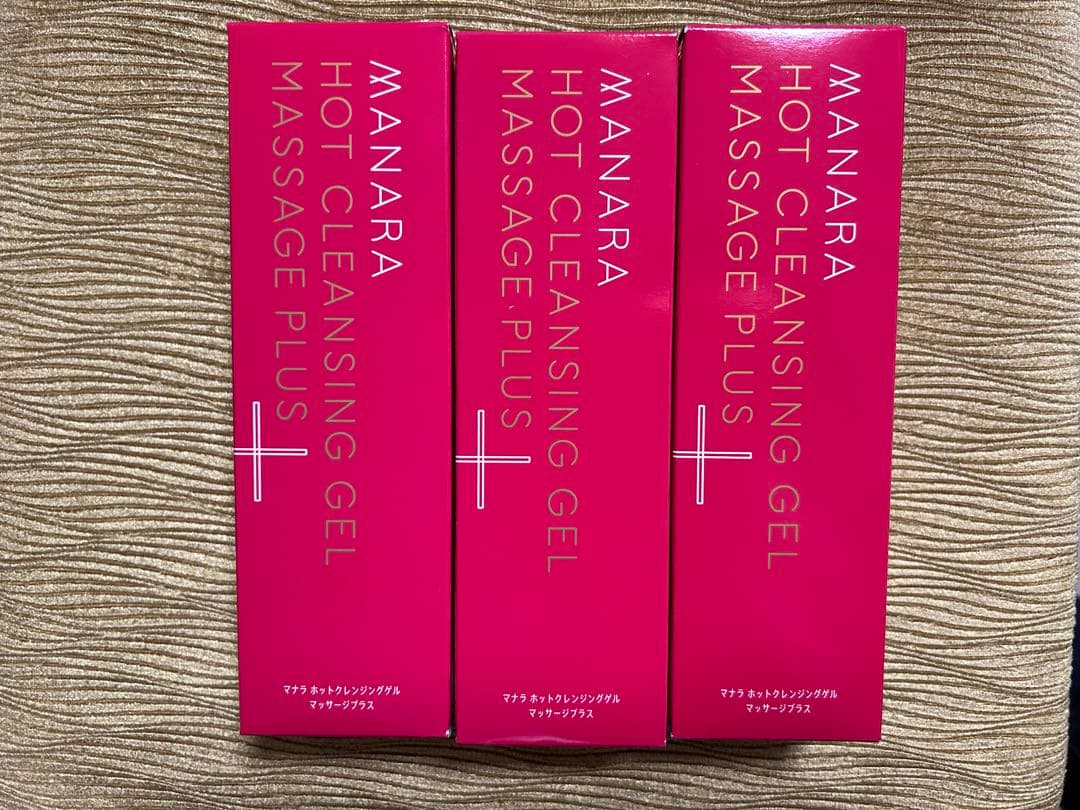 【3本セット】マナラ ホットクレンジングゲル マッサージプラス 200g