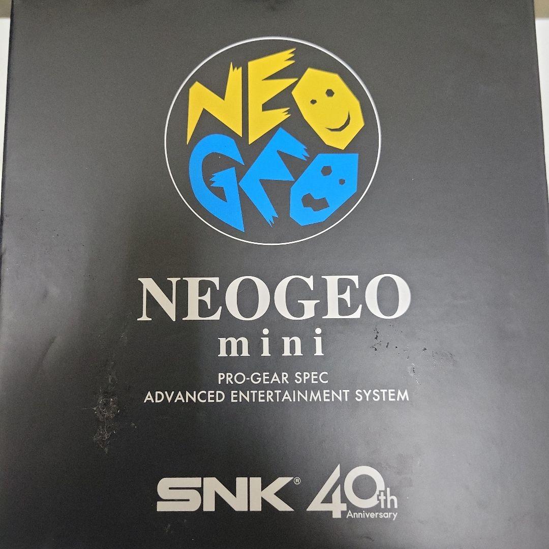 ネオジオmini(コントローラー2個付き)中古美品