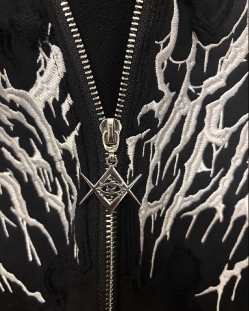 『REFLEM/レフレム』ファー付き顔料加工ZIPパーカー/ジップアップパーカー