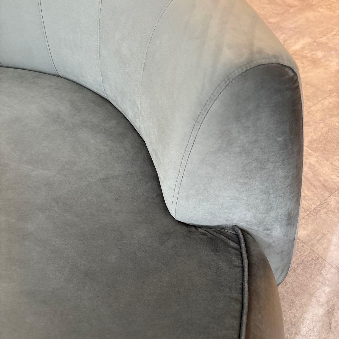 NOCEソファCIRCLE 2人掛け グレー