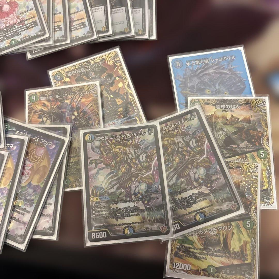 青緑ジャイアントデッキパーツまとめ　 微高レート スリーブ付き