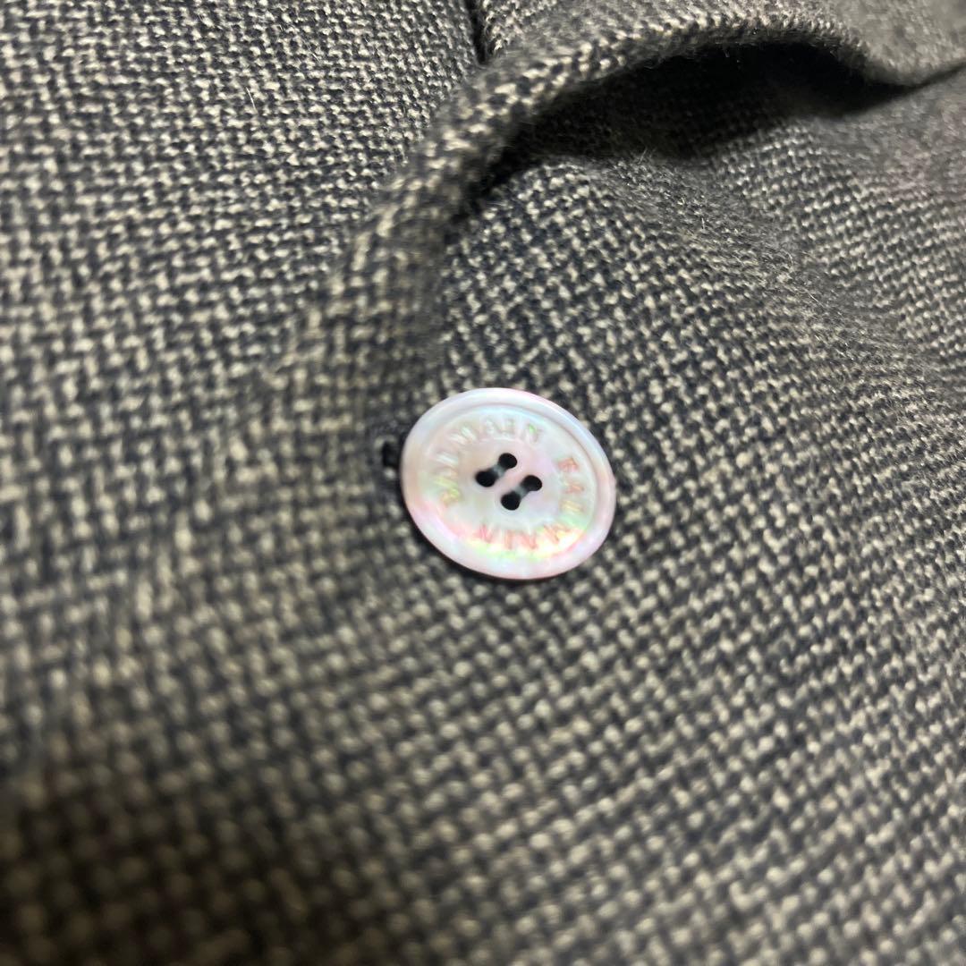 【最高級】BALMAIN アンゴラ100% ツイード テーラードジャケット L