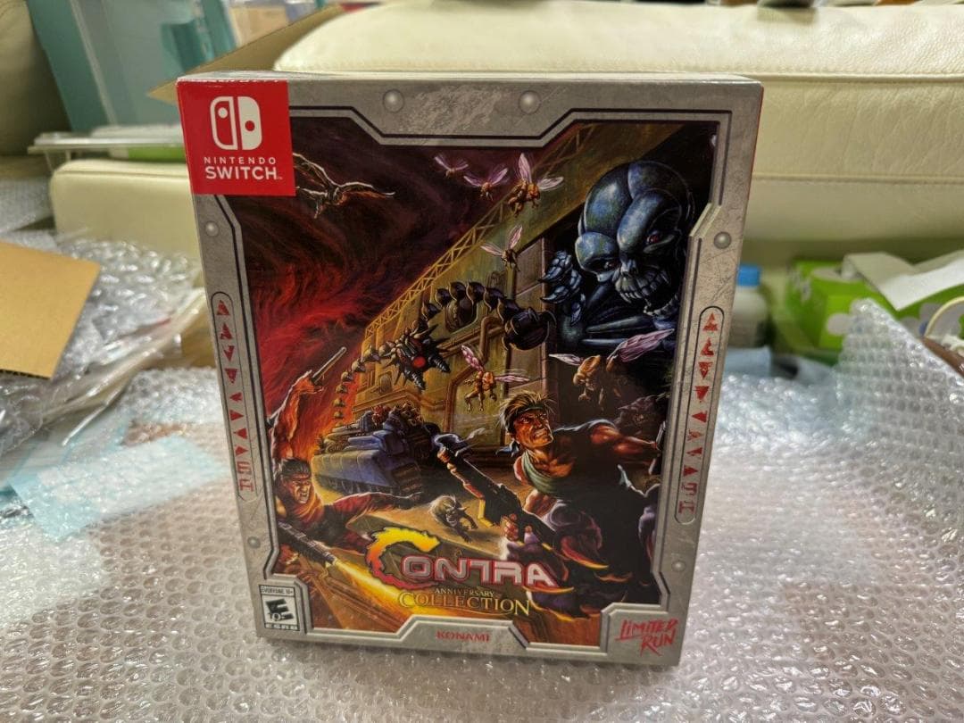 SW 魂斗羅アニバーサリーコレクション コレクターズ北米版 新品+ カード2枚