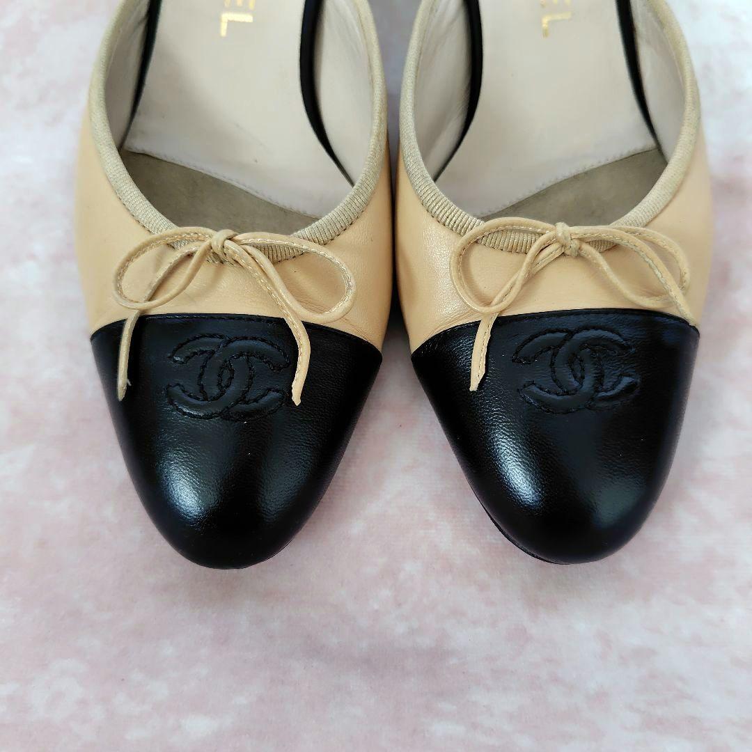 ✨️腕利き職人のリペア済✨️良品【シャネル】ココマーク♡バレリーナ ミュール