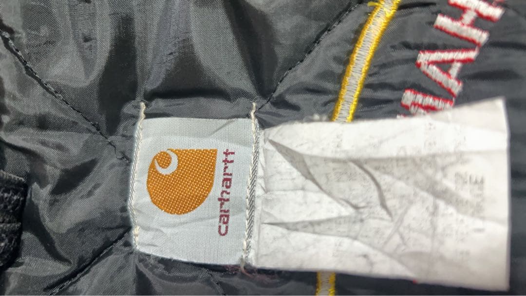 Carhartt ブラック ベスト TIMBUCK