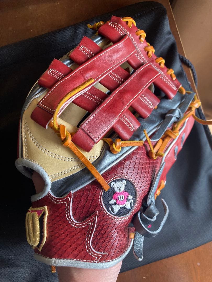 ウィルソンスタッフ　ベアー　軟式外野　オーダー